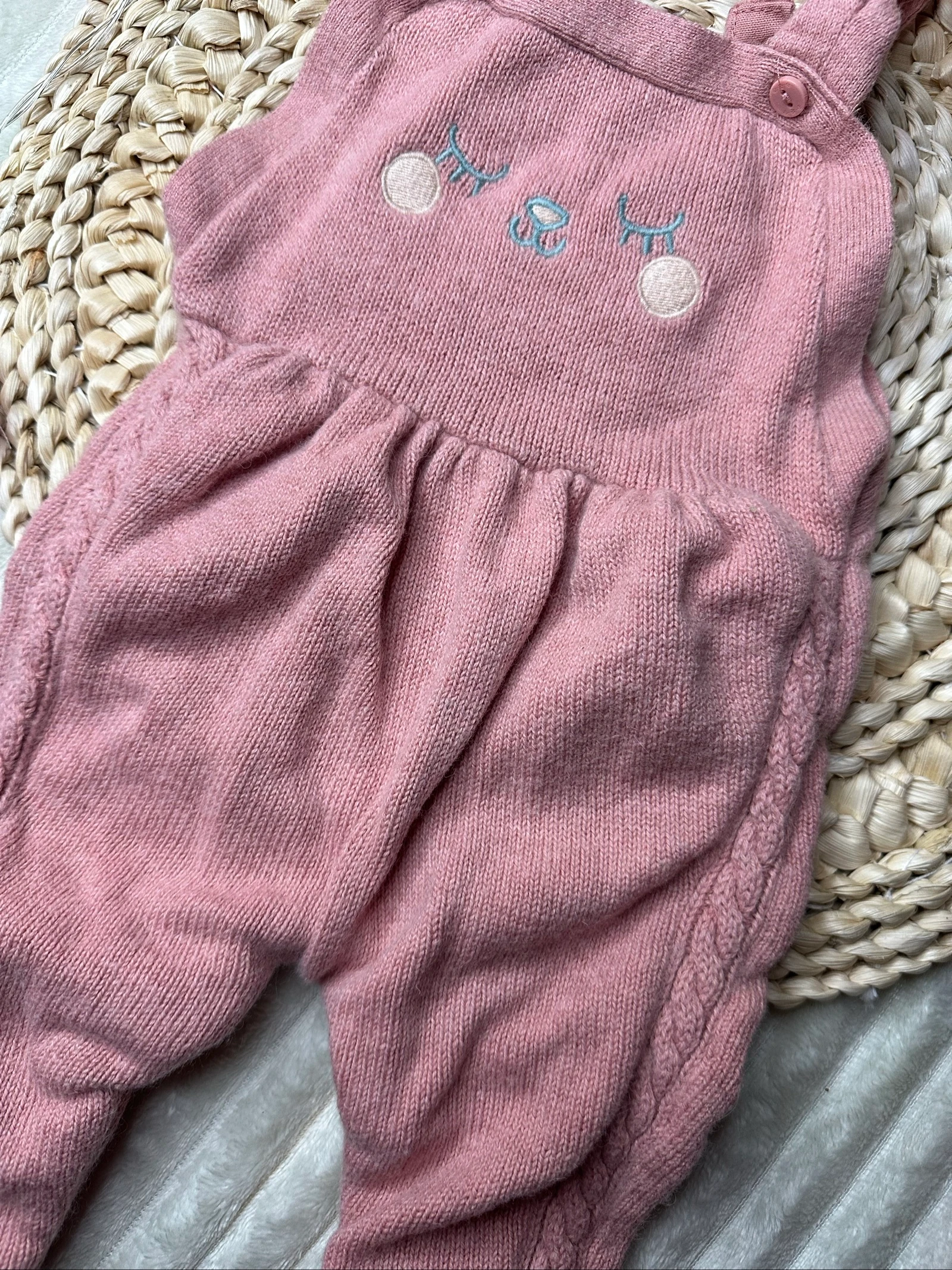Salopette de punto rosa Sergent Major 3 meses – photo 3